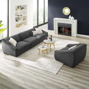 Comprise 4-Piece Living Room Set by Modway