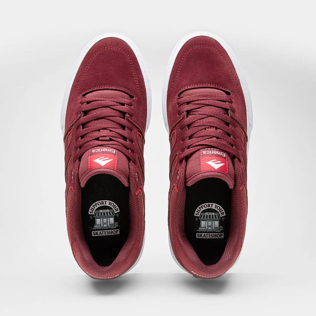 Emerica Tilt G6 Vulc - (Skateshop Day) Burgundy White