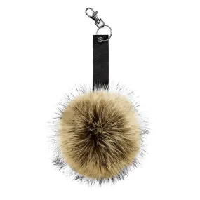 Hazel Faux Fur Pom-Pom Keyring