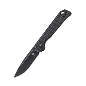 Kizer Begleiter Mini 20CV Blade Titanium Frame Lock Ki3458RA3 (2.91 Black Stonewash)