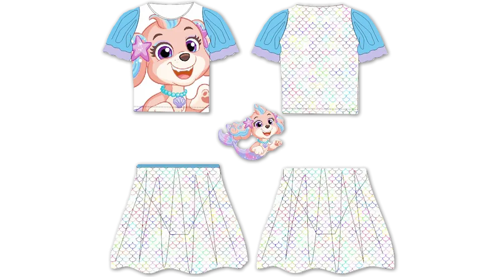 Paw Patrol Shining Swimwear