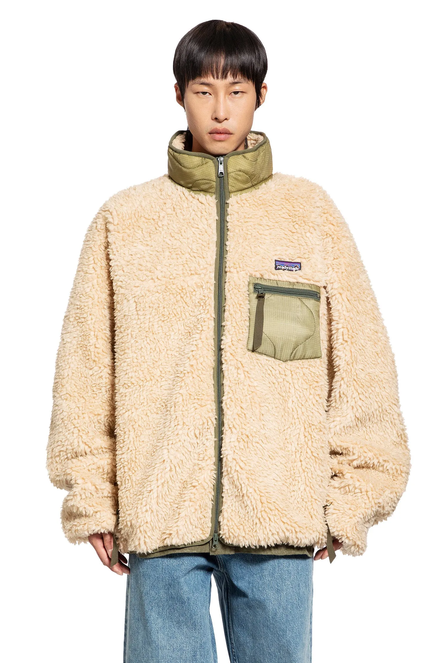 READYMADE MAN BEIGE JACKETS