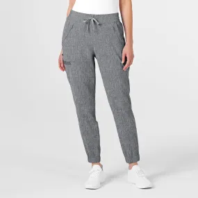 RENEW Women's Jogger Scrub Pant - Grey Heather