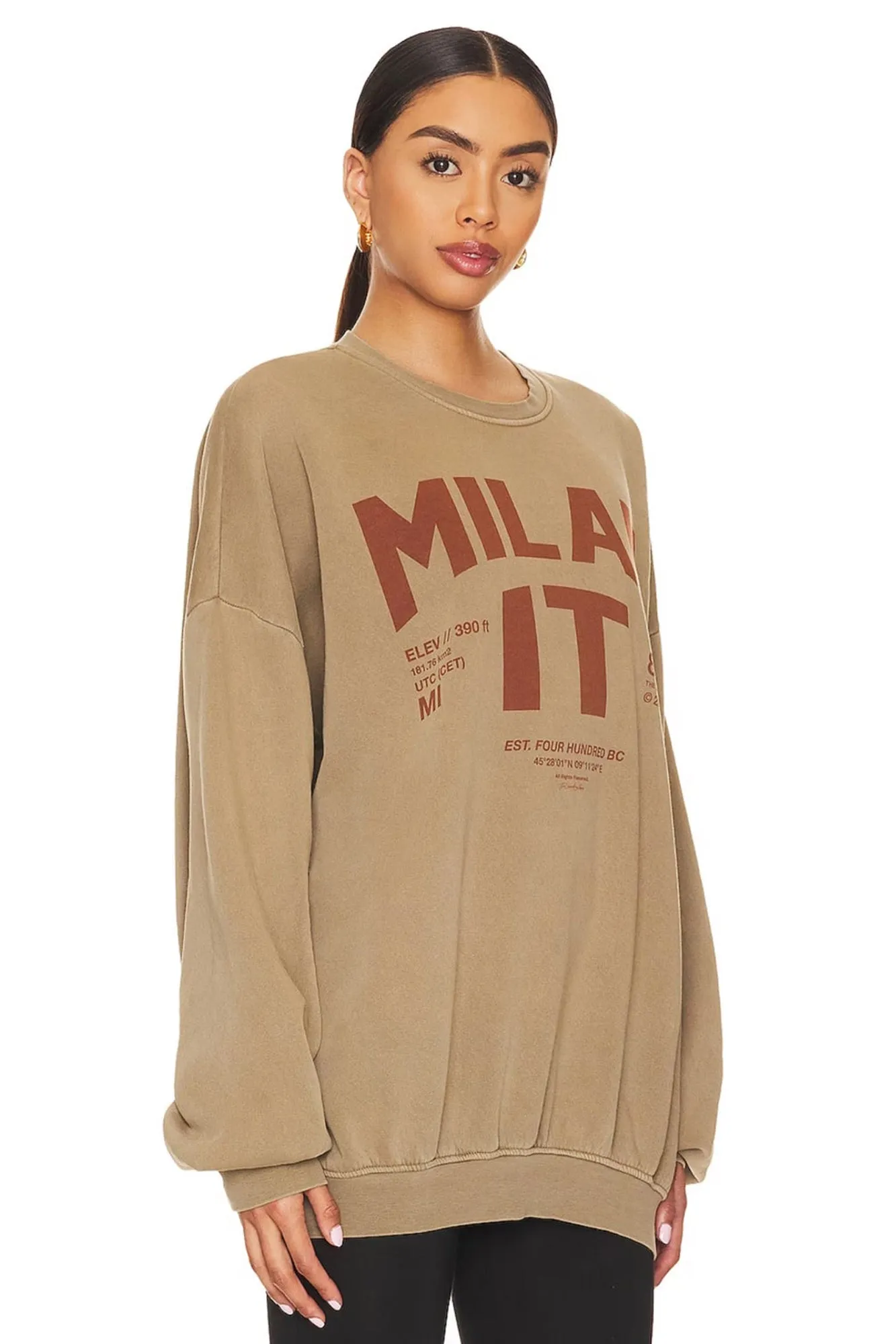 THE LAUNDRY ROOM - WELCOME TO MILAN JUMPER - CAMEL