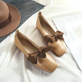 Women Summer Bowknot Casual Soft Flats