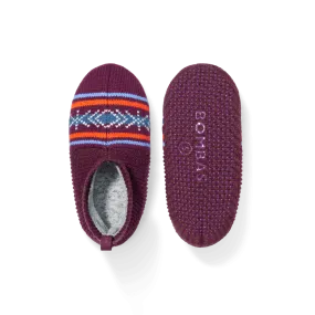 Women's Patterned Gripper Slipper